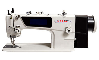 Automatyczna Stebnówka 1-igłowa z Transportem Igłowym i Chwytaczem o Powiększonej Pojemności KRAFT KF-5410J-7