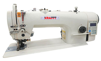 Automatyczna Stebnówka 1-igłowa z Transportem Igłowym i Odkrawaczem KRAFT KF-5420